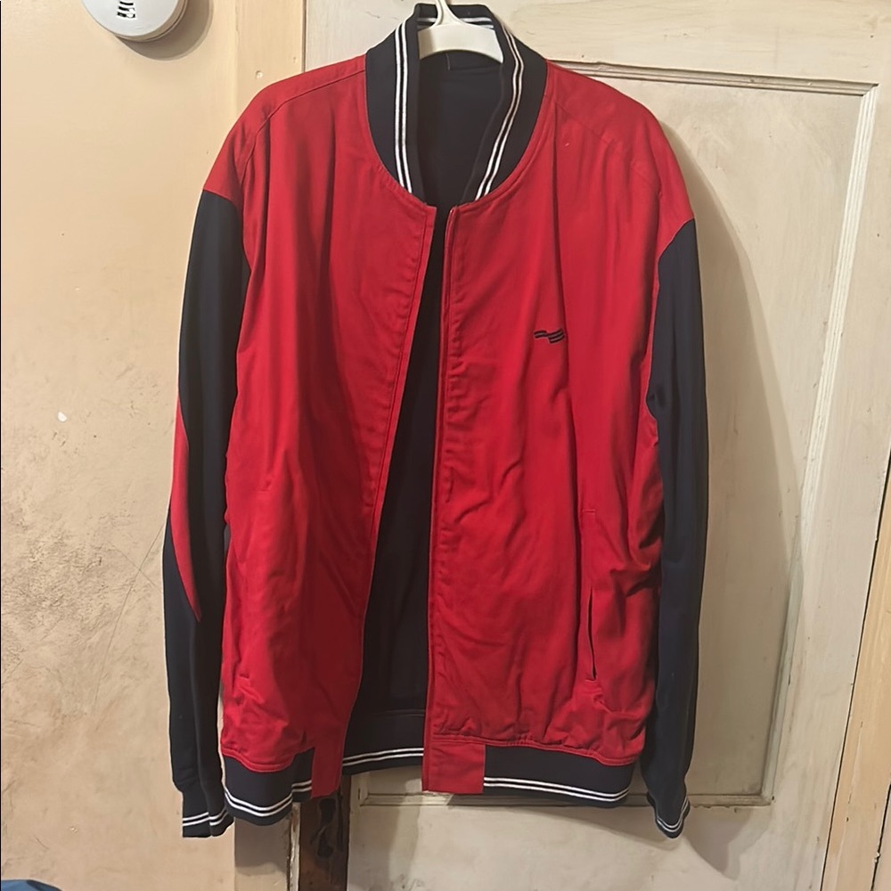 Red and Black Men's Jacket